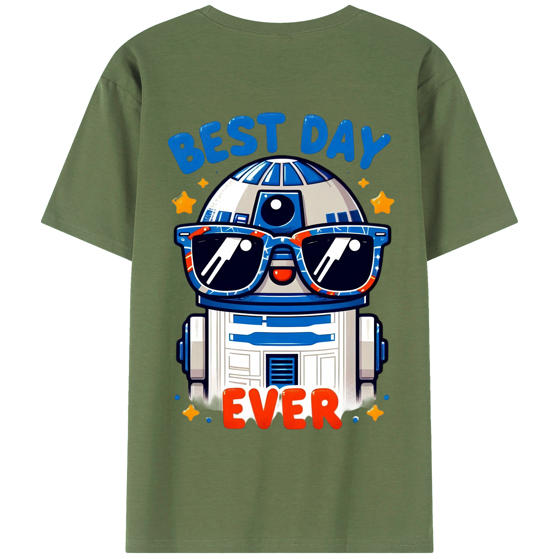 （画像用） スター・ウォーズ Star Wars 綿100％ メンズ半袖Tシャツ（バックプリント） 通気性